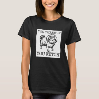 Pekingese funny dog lover gift Premium T Shirt