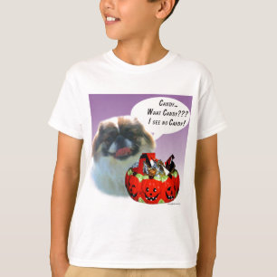 Pekingese Halloween Candy Tee