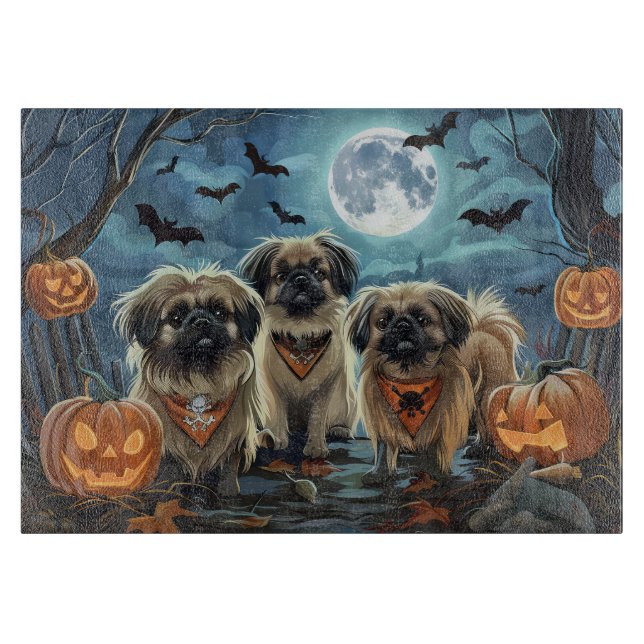 Pekingese Halloween Spooky (Framsidan)
