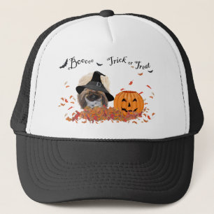 Pekingese Halloween Truckerkeps