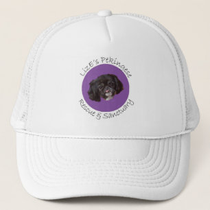 Pekingese Hat - baseball/trucker stil Liz E.'s Keps