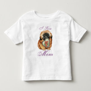 Pekingese Heart Mamma T Shirt