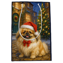 Pekingese Holiday  Card