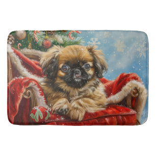 Pekingese Hund jul Badrumsmatta