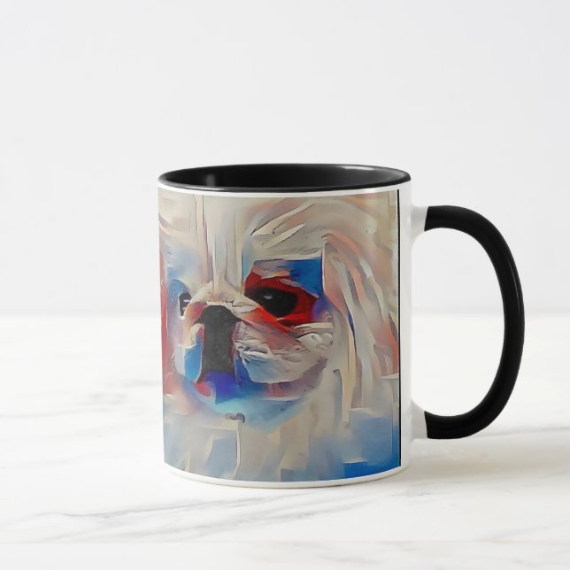 Pekingese hundmugg mugg (Höger)
