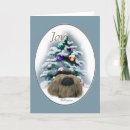 Pekingese-jul Helgkort