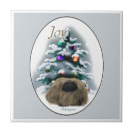 Pekingese-jul Kakelplatta