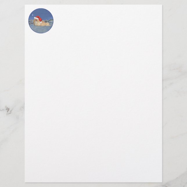 Pekingese Jultomten (Framsida)