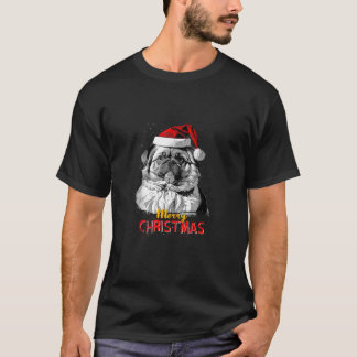 Pekingese Jultomten Hat God jul Hund X Morsa T Shirt