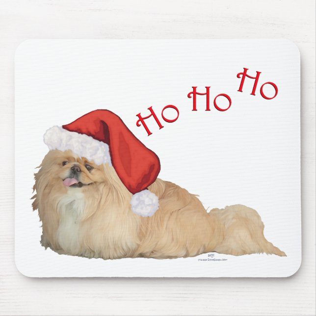 Pekingese Jultomten Musmatta (Framsidan)