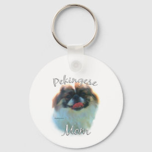 Pekingese Mamma 2 Nyckelring