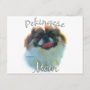 Pekingese Mamma 2 Vykort