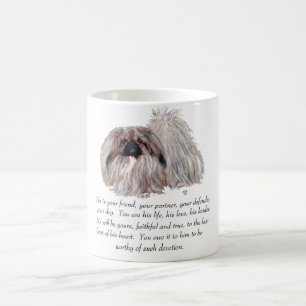 Pekingese Minnessak - HANE Kaffemugg