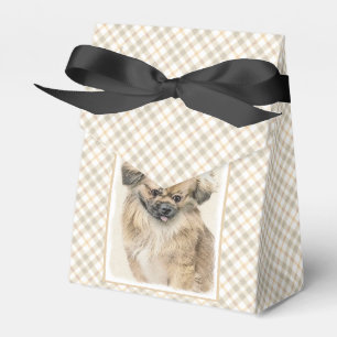 Pekingese Painting - Cute Original Hund Art Presentaskar