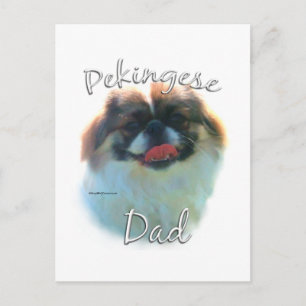 Pekingese Pappa 2 Vykort