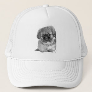 Pekingese Puppy Truckerkeps