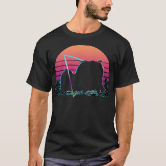 Pekingese Retro Premium T Shirt