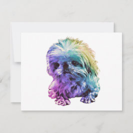 Pekingese Stationery - blank card "Marcus" Anteckningskort