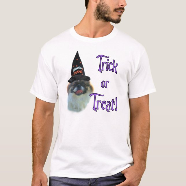Pekingese Trick T Shirt (Framsida)