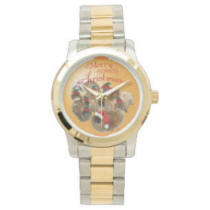 Pekingeser Grupp Ornament Armbandsur