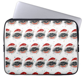 Pekingeser Hundras Julstjärnor Laptop Fodral