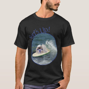 Pekingeser i sjömanställningar tee shirt