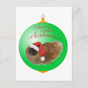 Pekingeser julgranskukke helg vykort