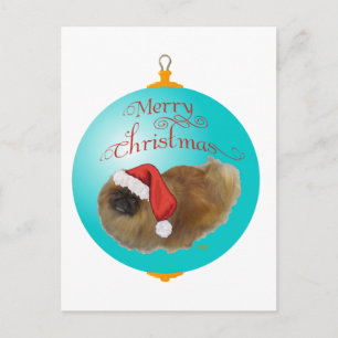 Pekingeser julgranskukke helg vykort