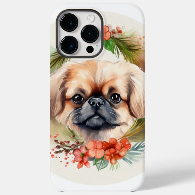 Pekingeser Julkrans Festlig Valp (Baksida)