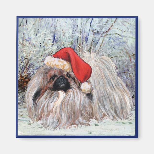 Pekingeser Magnet (Framsidan)