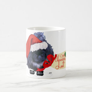 Pekingeser Valp Jul Kaffemugg