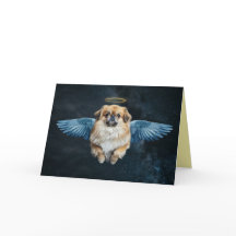 Pekingeserängel Sympatikort