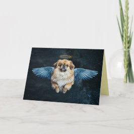 Pekingeserängel Sympatikort Kort