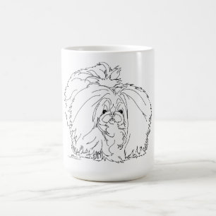 Pekingeserhund Kaffemugg