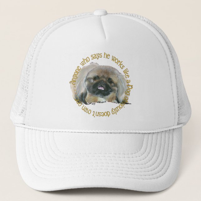 Pekingeserörelse - Att arbeta som en hund Keps (Framsida)