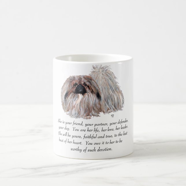 Pekingeserörelse - HONOR Kaffemugg (Center)