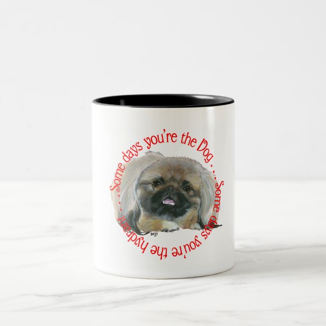 Pekingeserörelse - Vissa dagar . . . Två-Tonad Mugg (Center)