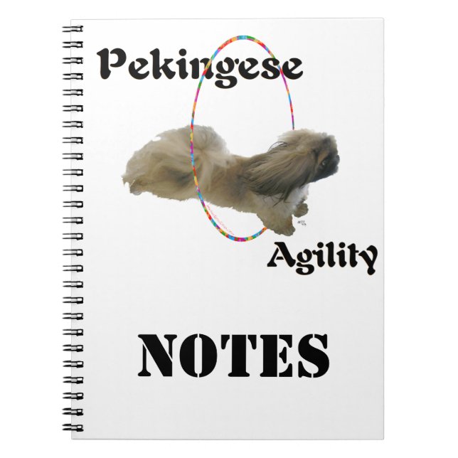 Pekingeserushållning Anteckningsbok (Framsidan)