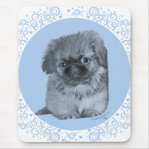 Pekingeservalp Blå Musmatta