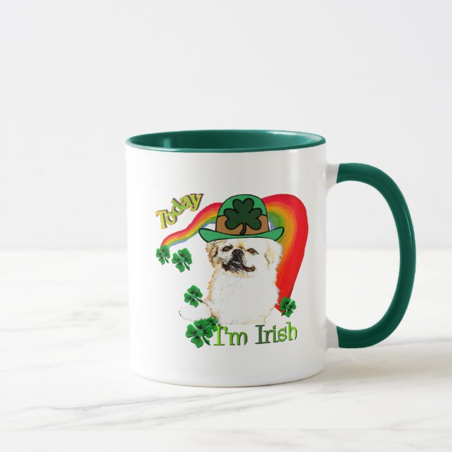 Pekingnese St Patricks Mugg (Höger)