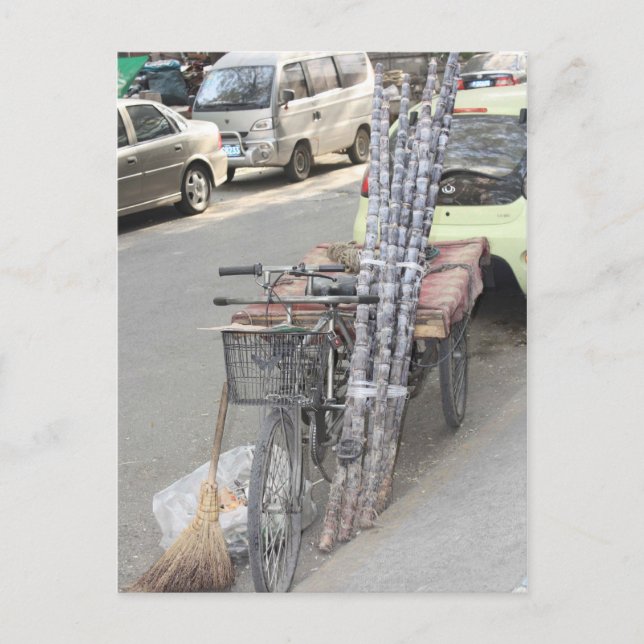 Pekings arbetscykel vykort (Framsida)