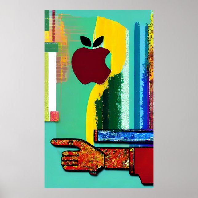 Peklo - Ken Gage Surreal Art Poster (Framsidan)