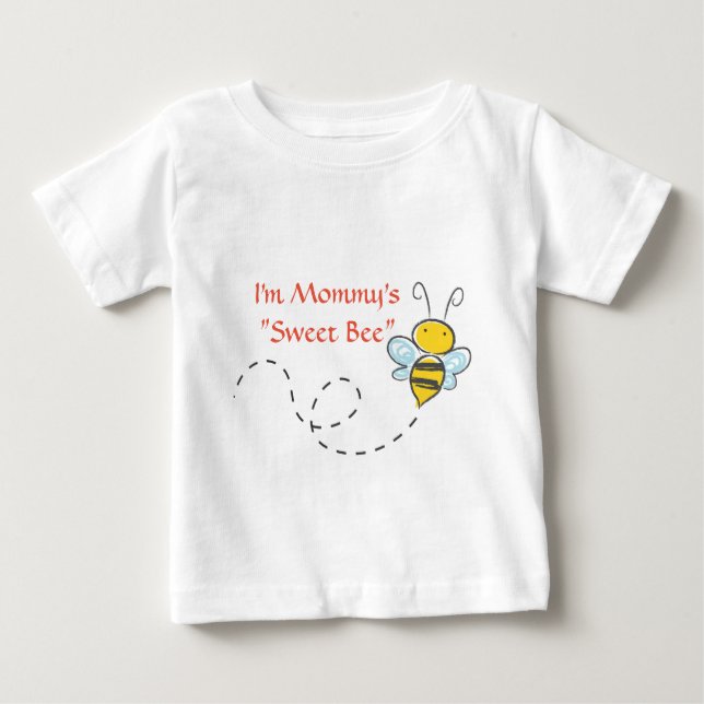 Peksiga Bumblebee Sweet Bee T Shirt (Framsida)