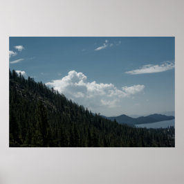 Pektande utskrift poster