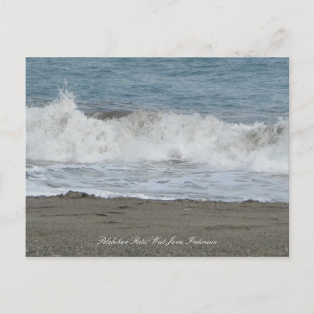 Pelabuhan Ratu, Väster Java, Indonesien Vykort (Framsida)