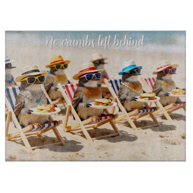 Pelande fågelskyddsskärl med Personlig av glas (Framsidan)