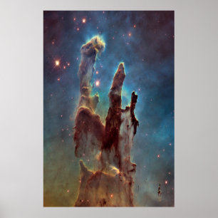 Pelare av den fotografiska affischen för skapelse poster