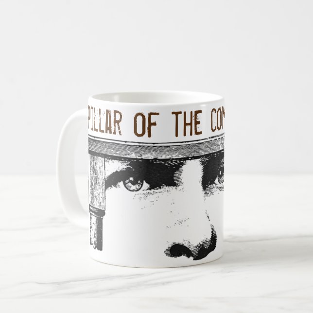Pelare av gemenskapen kaffemugg (Framsida vänster)