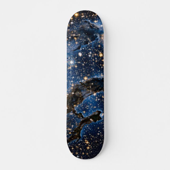 Pelarer till skapelsen Öagle Nebula nära infrarött Skateboard Bräda 21,5 Cm (Framsida)