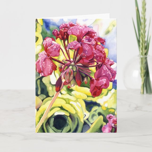 Pelargon Kort (Framsida)